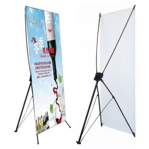 Trade Show Backdrop X Banner Stand for Advertising