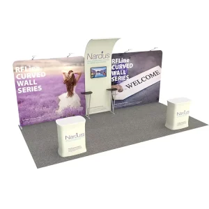 Trade Show Custom Printing Advertising Display 3×3 Aluminum Exhibition Booth Design Truss