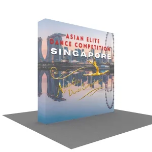 Trade Show Pop-Up Backdrop Display Booth Stretch Tension Fabric Banner Stand