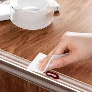 Transparent Acrylic Self-Adhesive Anti-Collision Bumper Strips for Table and Wall Edges