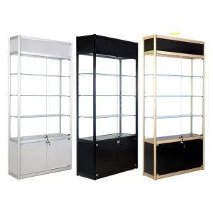 Transparent Glass Product and Gift Display Cabinet