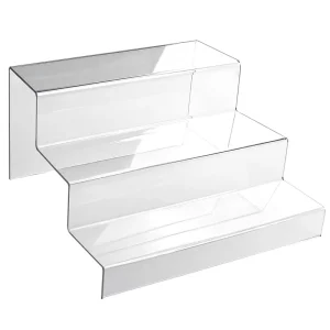 Transparent Layered Acrylic Step Display Rack for Figures and Blind Boxes