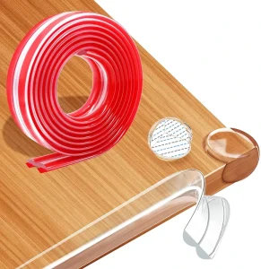 Transparent Silicone Anti-Collision Table Edge and Corner Guard Strip
