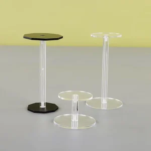 Trapezoidal Acrylic Figurine and Blind Box Display Storage Rack