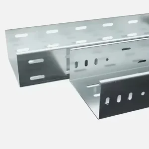 Tray-Type Cable Ladder Wire Mesh Trough Heat Dissipation Stainless Steel Breathable Perforated Hot-Dip Galvanized Cable