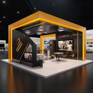 Trending MEGA Modern Fashion Event Booth Modular Assembly for Influencer Pop Up Store Exhibition Stand