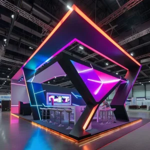 Trending MEGA Modern Fashion Event Booth Modular Assembly for Pop Up Store Exhibition Stand