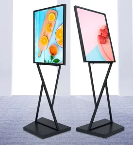 Tripod Easel Stand for Vertical Poster and Pop-Up Banner Display