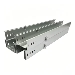 Trough Cable Tray Hot Dip Galvanized Steel High Cost Effective Corrosion Resistant with Lock Buckle