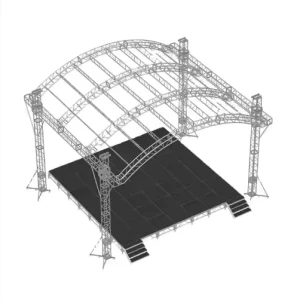 Truss Roof System Circle Event Truss for Event Concert Entertainment Factory Direct