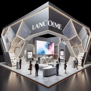 Turnkey Solution MEGA Modern Fashion Modular Assembly Exhibition Stand Booth for Pop Up Store Event