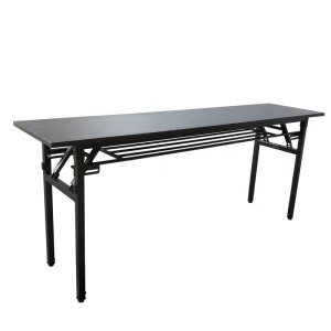 Two Double Layers Folding Seminar Tables with Metal Foldable Leg