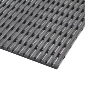 Two-Layer PVC Anti-Slip Drainage Rib Mat for Swimming Pools and Wet Areas
