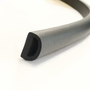 U Shape Car Door Edge Waterproof Protector EPDM Rubber Strip Anti Collision Decorative Seal Guard Custom Cutting for Automotive