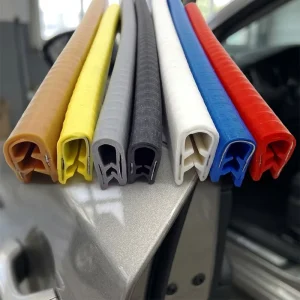 U-Shape EPDM Rubber Car Door Edge Guard Seal Strip Anti-Collision Weather Stripping OEM Customization
