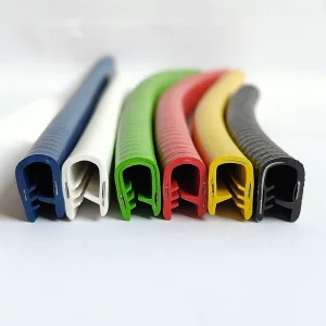 U-Shaped Metal Skeleton Sealed Edge Strip, Anti-Collision Decorative Trim