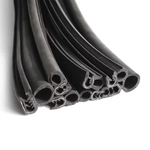 U Shaped Top Anti Collision Foam Rubber Strip for Cars Electrical Cabinets Custom Cut Door Frame Edge Sealing Strip