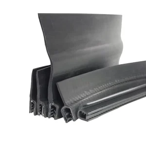 U-Shaped Winged Sealing Strip Wear-Resistant for Power Tower Tubes H-Shaped Rubber Strip