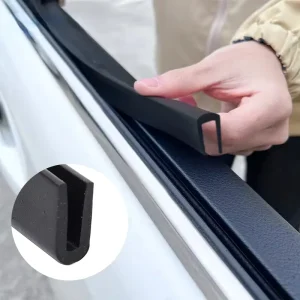 U-Type EPDM Rubber Edge Sealing Strip for Truck Body Panels