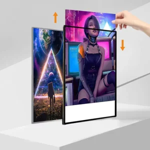 Ultra-Slim LED Lightbox Aluminum Profile Poster Frame LED Banner Display Backlit LED Light Box Sign for Advertising