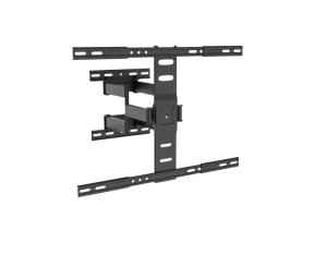 Ultra-Thin Adjustable Full-Motion TV Wall Mount Bracket, Max VESA 600x400mm