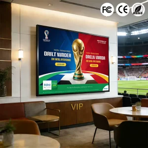 Ultra-Thin Wall-Mounted LED Light Box Menu Board