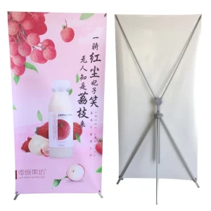 Unique Design X Stand Display Banner