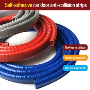Universal Adhesive-Free Car Door Anti-Collision and Anti-Scratch Strip