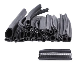 Universal Car Door Seal Strip Anti collision Heat Resistant Custom Shape Cutting EPDM PVC Rubber Protection