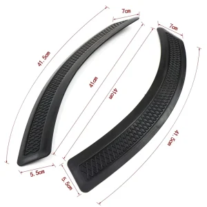 Universal Car Wheel Eyebrow Edge Protection Strip for Mitsubishi Lancer EVO