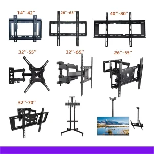 Universal Led Lcd Fixed TV Wall Mount Bracket for 14 42 Inch