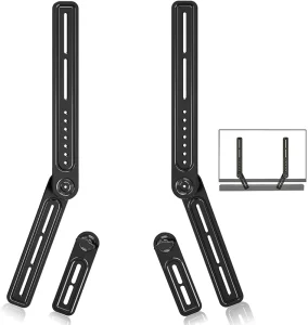 Universal Soundbar TV Mount Bracket for 23- to 65-Inch TVs, Up to 22 lb