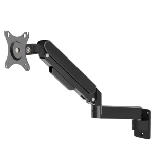 Universal Telescopic Rotating Monitor Wall Mount Bracket for 13-32 Inch Displays, 90-Degree Tilt