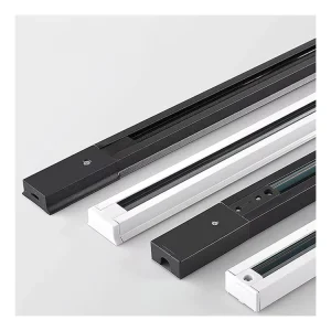 VOC Modern Aluminum 3 wire 4 wire Guide Rail Strip LED Spotlight 2 wire 1m 2m Track Strip