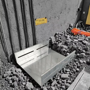 Ventilated Perforated Hot-Dip Galvanized Metal Cable Tray for Industrial Construction and Cable Laying