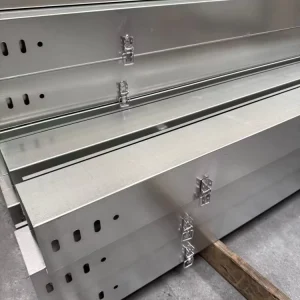 Ventilated Trough Cable Tray Galvanized with Lock Buckle
