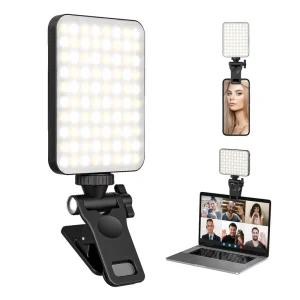Video Conference Fill Light Suitable for Live Broadcast Increase Luminosity Fill Light Mobile Phone Tablet Universal