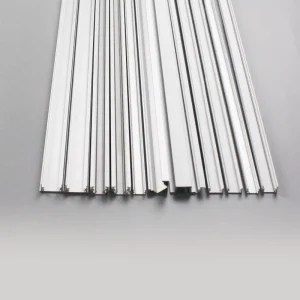 Vitrine Recessed Strip LED Anodized Aluminium Profile Light for Kitchen Cabinets 24 Volt