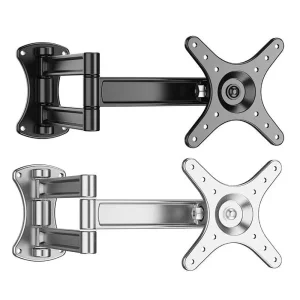 W120 Adjustable Tilt and Rotation TV Wall Mount Bracket, 10kg Load, for Small TVs and LCD Monitors