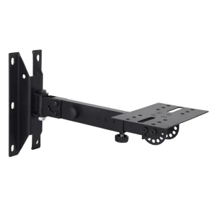 WB588 Heavy Duty Steel Speaker Bracket with 180° Swivel and 30° Tilt Universal PA Monitor Mount