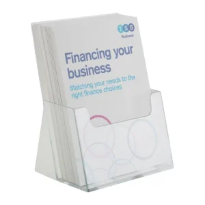 Wall Mountable Acrylic Brochure Holder Rack A4 A5 A6