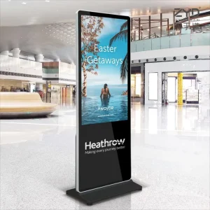 Wall-Mounted 4K UHD Digital Menu Board with Android System and Remote Management