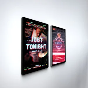 Wall-Mounted LED Advertising Light Box for Real Estate