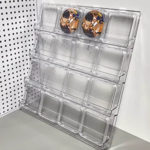Wall-Mounted or Desktop Transparent Acrylic Display Storage Cabinet
