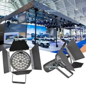 Warm White/Cool White IP20 DMX512-Controlled 36x10W LED Car Show Light for Auto Exhibitions and Stage Lighting
