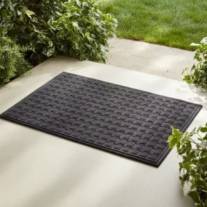 Washable Anti-Slip Stain-Resistant Rubber Entrance Mat for Home and Hotel Sand and Dust Removal