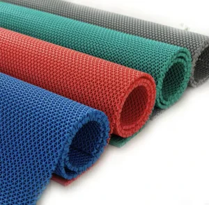 Washable PVC S Pad Anti-Slip Water-Resistant Floor Mat
