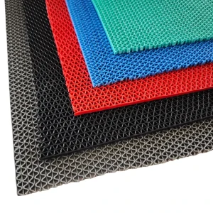 Waterproof Anti-Slip PVC Floor Mat Roll Washable S Mat for Outdoor Swimming Pool and Home Use