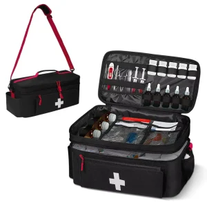 Waterproof Emergency First Aid Kit Bag for Outdoor Survival and Travel