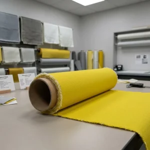 Waterproof Flame Retardant Acrylic Coated Fiberglass Cloth for Furnace Curtain Protection